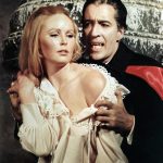 Veronica Carlson with Christopher Lee